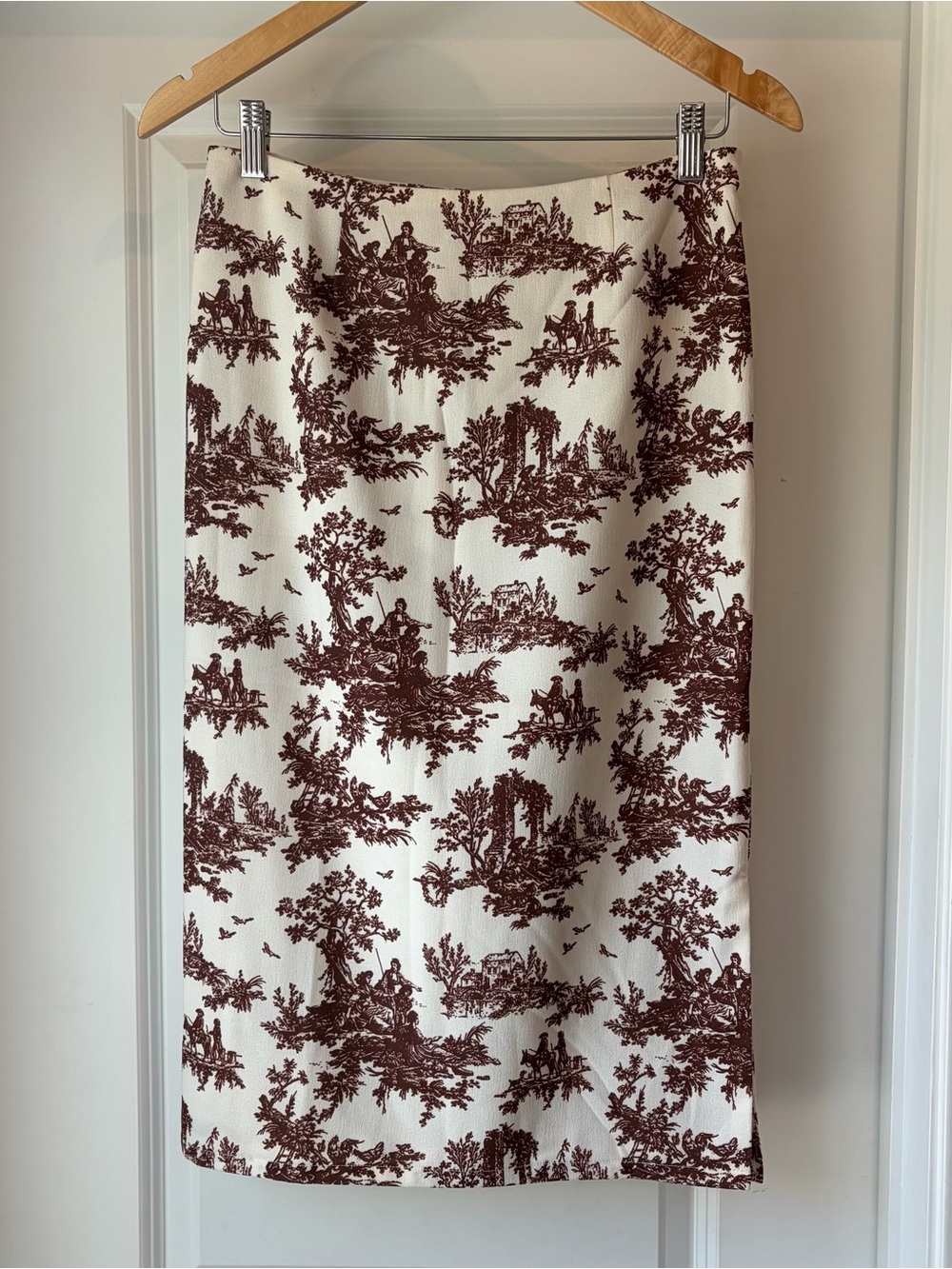 NWT MIAOU Moni Skirt in Brown Toile